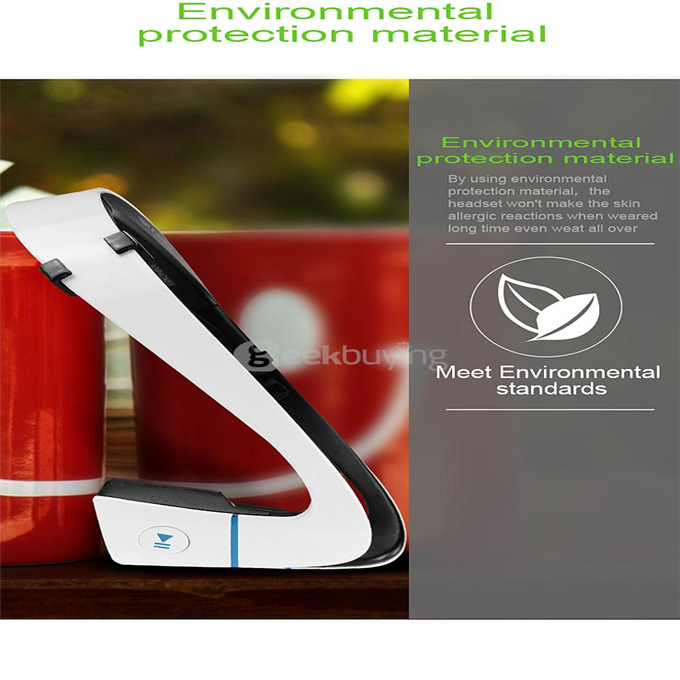 LF-18 NFC Bone Conduction Bluetooth Headset Stereo Headphone Earphone - Black