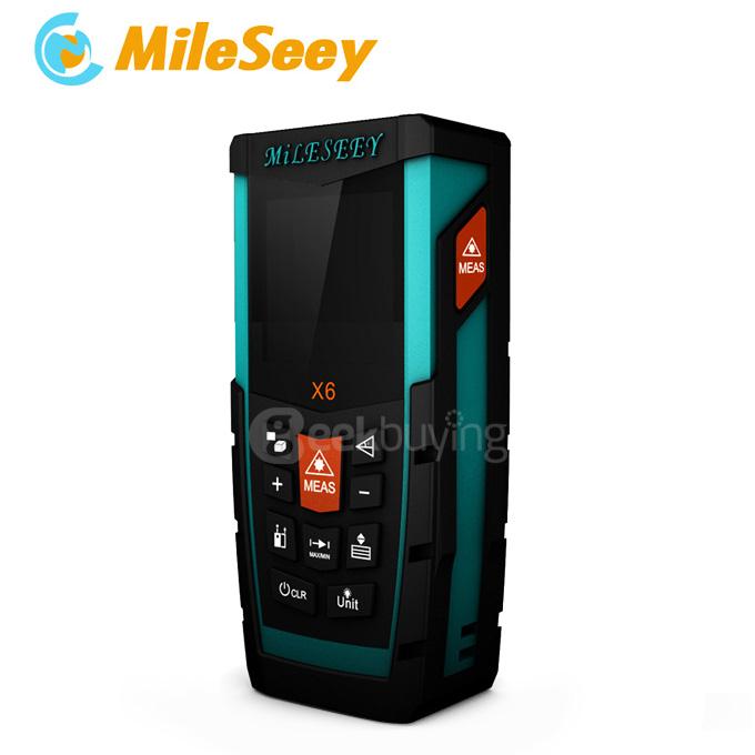 Mileseey X6 70m Handheld Rangefinder Laser Distance Meter Digital Laser Range Finder
