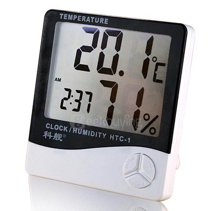 HTC-1 Large Screen Digital Thermometer Home Temperature Gauge Temperature Meter