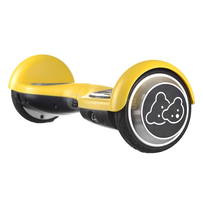 4440mah AOSDER Q9V Dual Wheels Self Balancing Scooter Electric Scooter Drifting Board for Children - Yellow