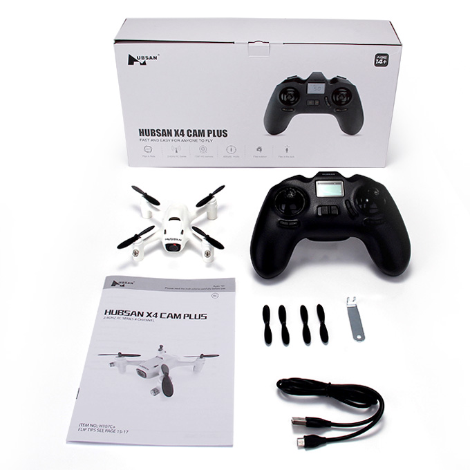 Hubsan X4 Camera Plus H107C+ Altitude Hold Mode 2.4G RC Quadcopter with 720P Camera RTF