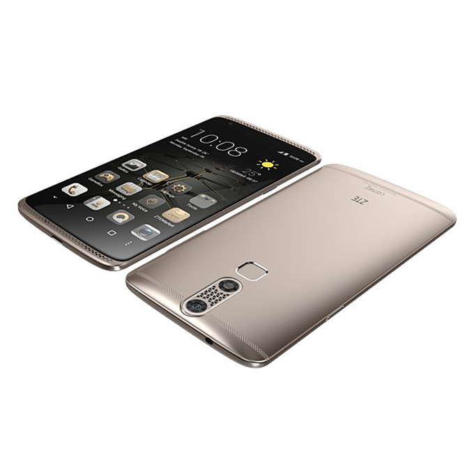 [HK Stock] ZTE Axon Mini 5.2inch Android 5.1 3GB 32GB Smartphone Qualcomm MSM8939 Octa Core 13.0MP HIFI Touch ID - Ion Gold