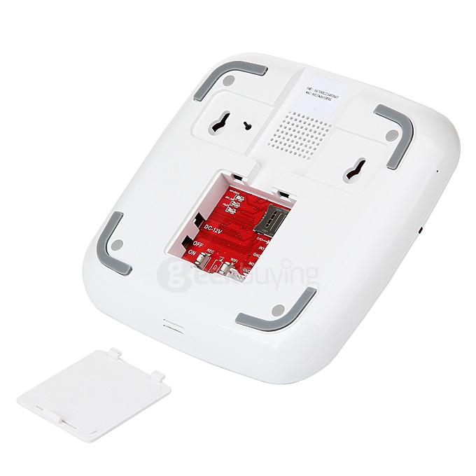 Vcare 2-APP Control GSM & Wi-Fi Dual Network Smart Home Security System - White