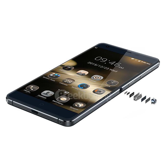 [Package B]Ulefone Power 5.5inch FHD 4G LTE Android 5.1 3GB 16GB Smartphone(Blue) +TPU Case(Transparent)+Tempered Glass Screen Protector