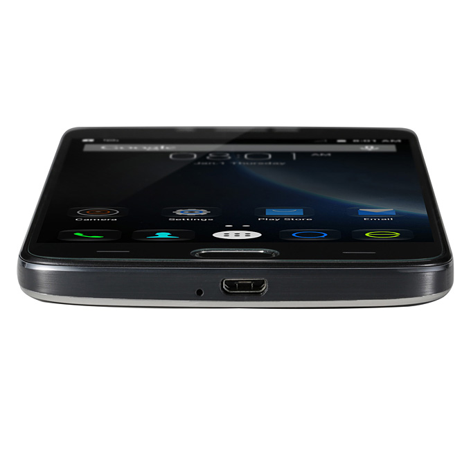 DOOGEE Y200 5.5inch IPS HD 4G LTE Android 5.1 Smartphone 64-Bit MT6735 Quad Core 2GB 32GB 13.0MP TOUCH ID - Black