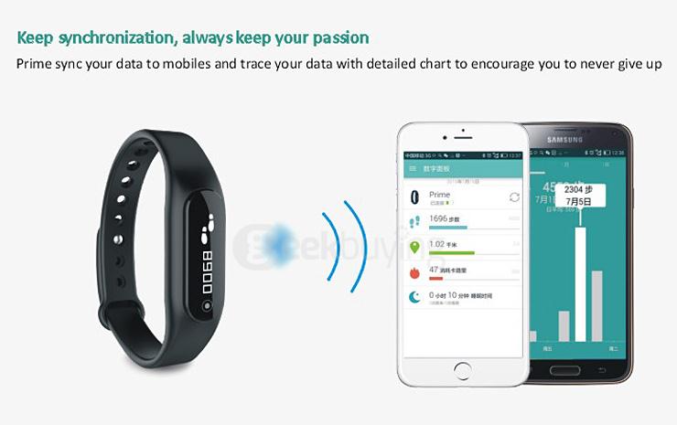Prime Bluetooth 4.0 Smartband IP67 0.69