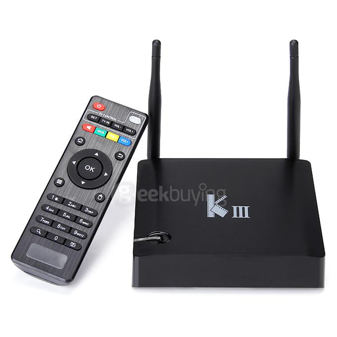 KIII Amlogic S905 TV BOX 2G/16G Pre-installed KODI AC WIFI Gigabit LAN KODI Bluetooth 4.0 3D H.265 HDMI 2.0 Netflix DLNA AirPlay Miracast