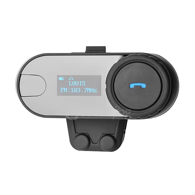 FDC-02SC 800m Wireless BT Motorcycle Motorbike Helmet Intercom Headset Interphone for Motorcyclist