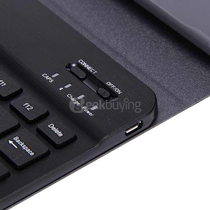 Removable Bluetooth Keyboard Leather Case for 9.7