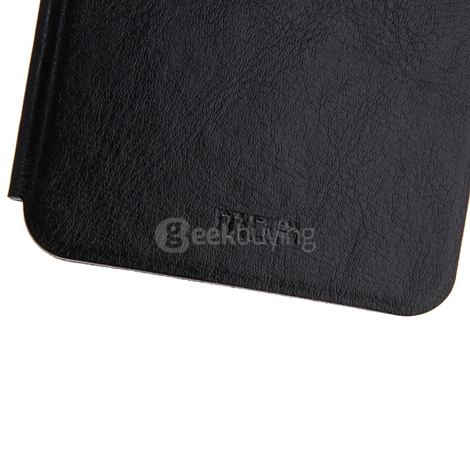 Original MOFI Rui Series Ultra-Thin Flip Leather Stand Cover Case for Xiaomi Redmi Note 2 - Black