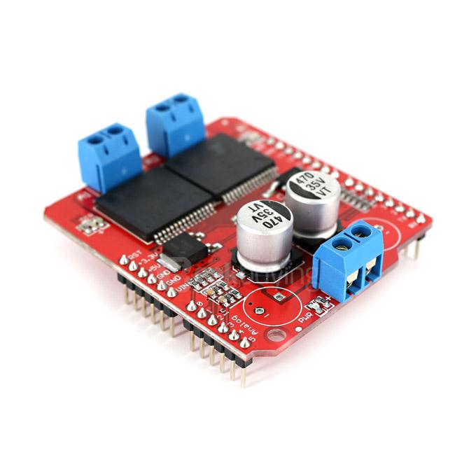 30A High Current Dual Motor Driver Shield Module Full-bridge Driver