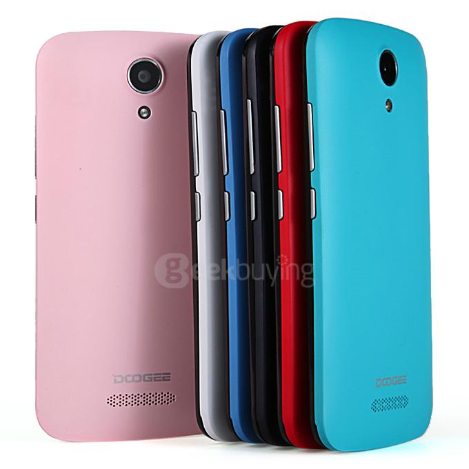 DOOGEE X3 4.5 inch Android 5.1 Smartphone MT6580 Quad Core 1.3GHz 1GB RAM 8GB ROM 3G GPS Dual Cameras - Red