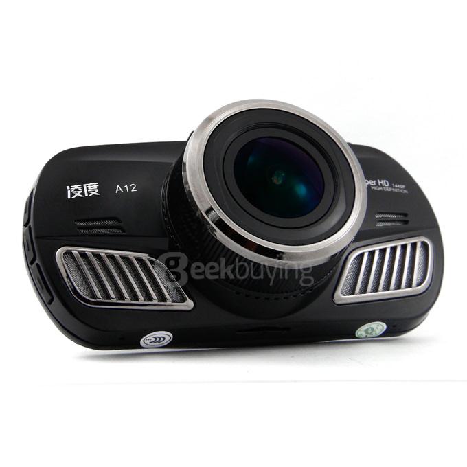 Blackview D201-1 Ambarella A12 Chipset Car DVR Recorder Super HD 1440P H.264 / 170 Degree View Angle / Night Vision Car Camcorder - Black