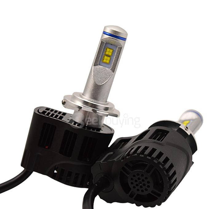 P6 Philips Chips 55W 4500lm LED Car Headlight H7 6000K LED Car Headbulb Conversion Kit