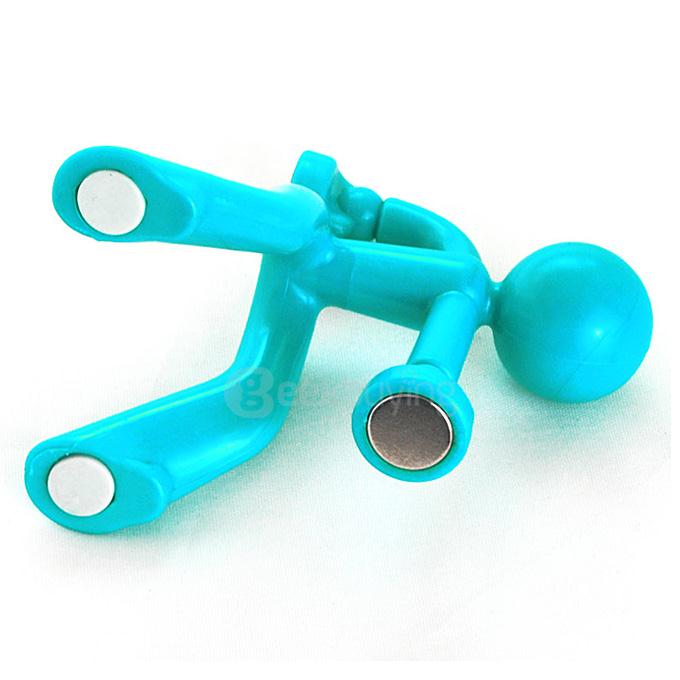 The Magnetic Man Key Holder Key Chain Magnetic Fridge Sticker - Blue