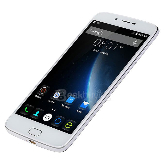 DOOGEE Y200 5.5inch IPS HD 4G LTE Android 5.1 Smartphone 64-Bit MT6735 Quad Core 2GB 32GB 13.0MP TOUCH ID - White