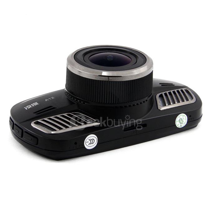 Blackview D201-1 Ambarella A12 Chipset Car DVR Recorder Super HD 1440P H.264 / 170 Degree View Angle / Night Vision Car Camcorder - Black