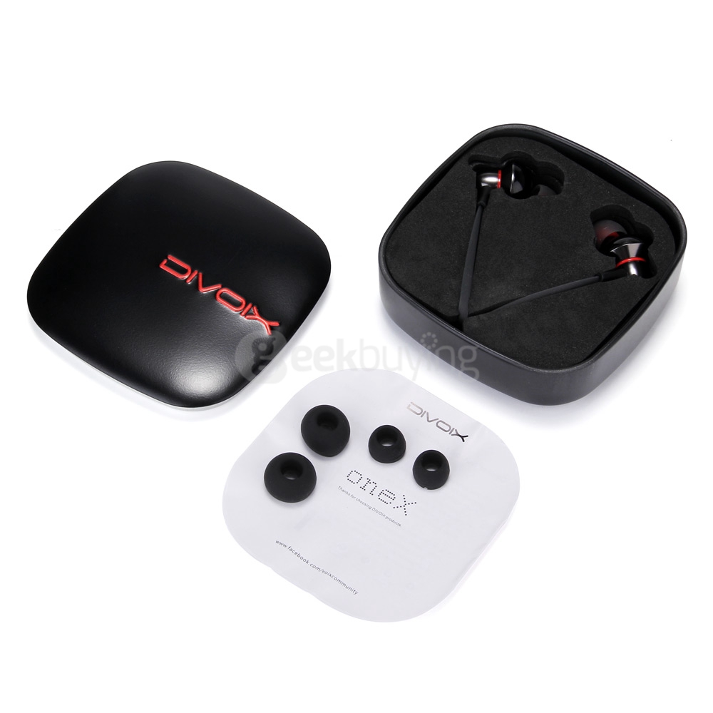 Original UMI Voix In-Ear Earphone with Remote Controller and Microphone - Black
