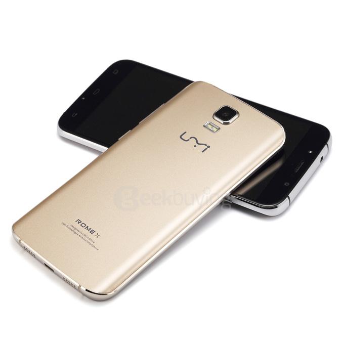 [HK Stock] UMI ROME X 5.5inch 2.5D HD Screen MT6580 Quad Core Smartphone Android 5.1 1GB RAM 8GB ROM 13.0MP+2.0MP - Black