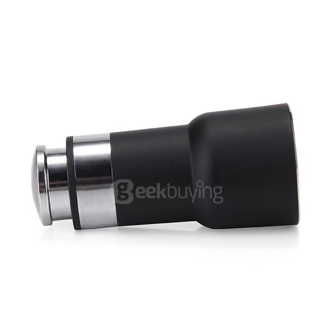 Original Xiaomi Roidmi Bluetooth Car Charger(Black)+ Original Xiaomi ROIDMI Car Dual Cigarette Lighter Splitter(White)