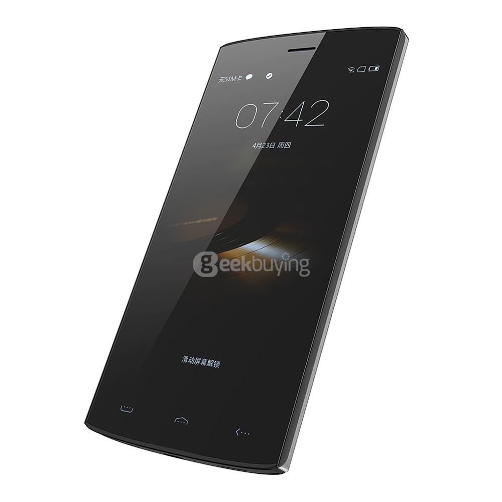 HOMTOM HT7 PRO 5.5inch IPS HD Android 5.1 2GB RAM 16GB ROM 4G Smartphone MT6735 Quad Core 13.0MP Cameras - Gray