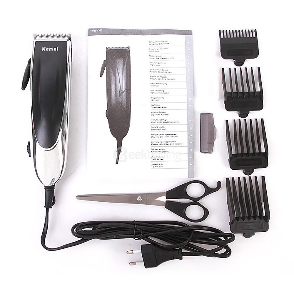 KM-1500 Professional Electric Hair Clipper Rechargeable Hair Trimmer