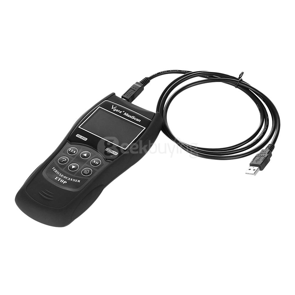 Vgate VS890 Maxiscan OBDII + EOBD Code Reader Scanner Black