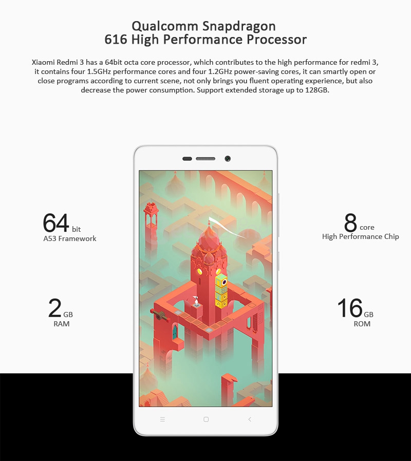 XIAOMI Redmi 3 5.0