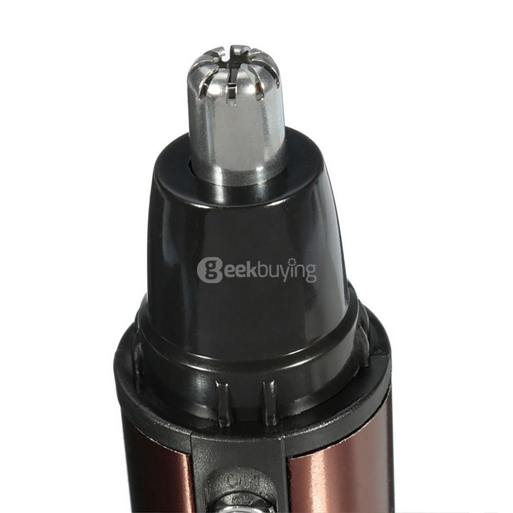 Kemei KM6619 Professional Rechargable Electric Nose Hair Trimmer Ear Hair Remover Epilator Eyebrows Clipper