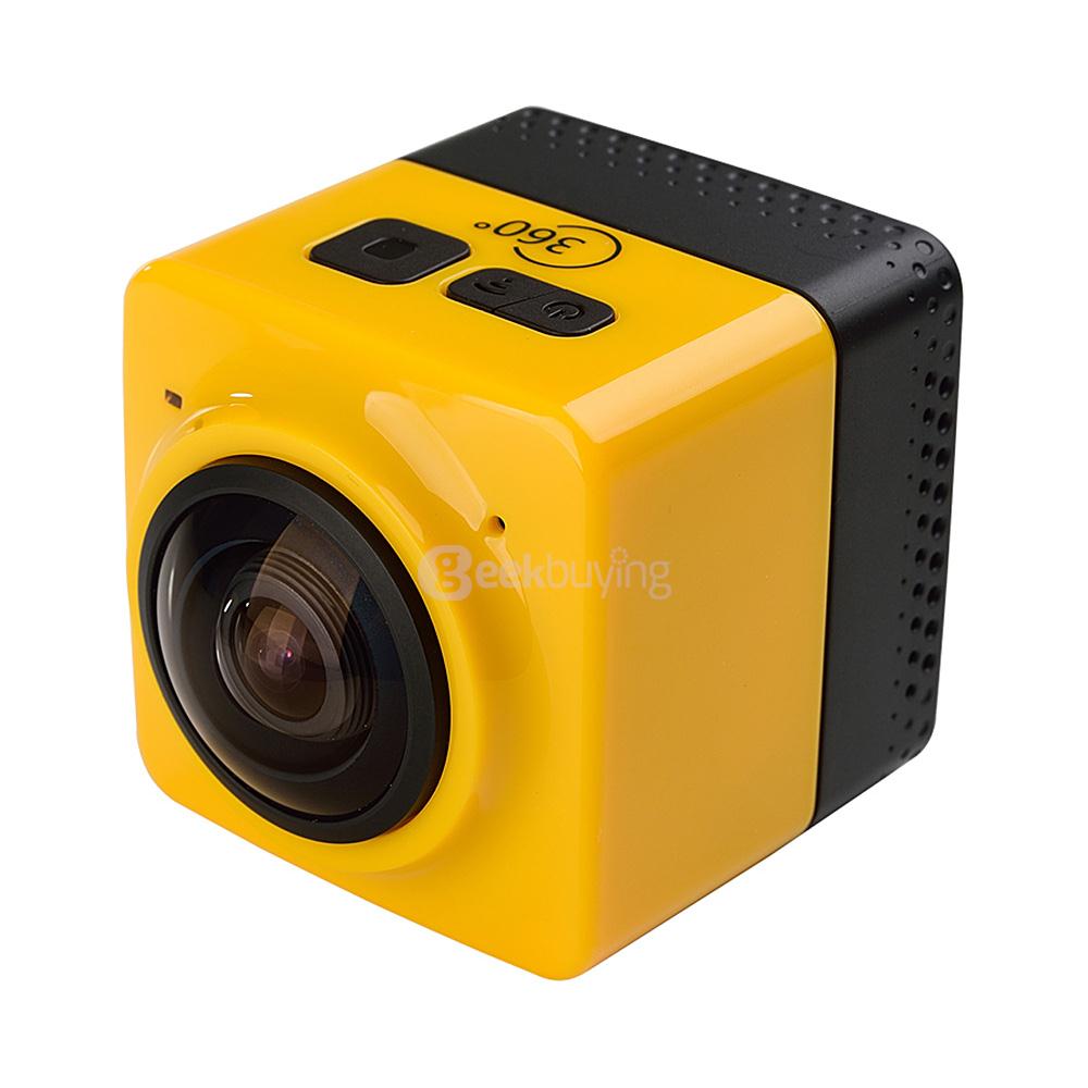 Cube 360 WiFi 360 Degree Wide Angle Action Camera
