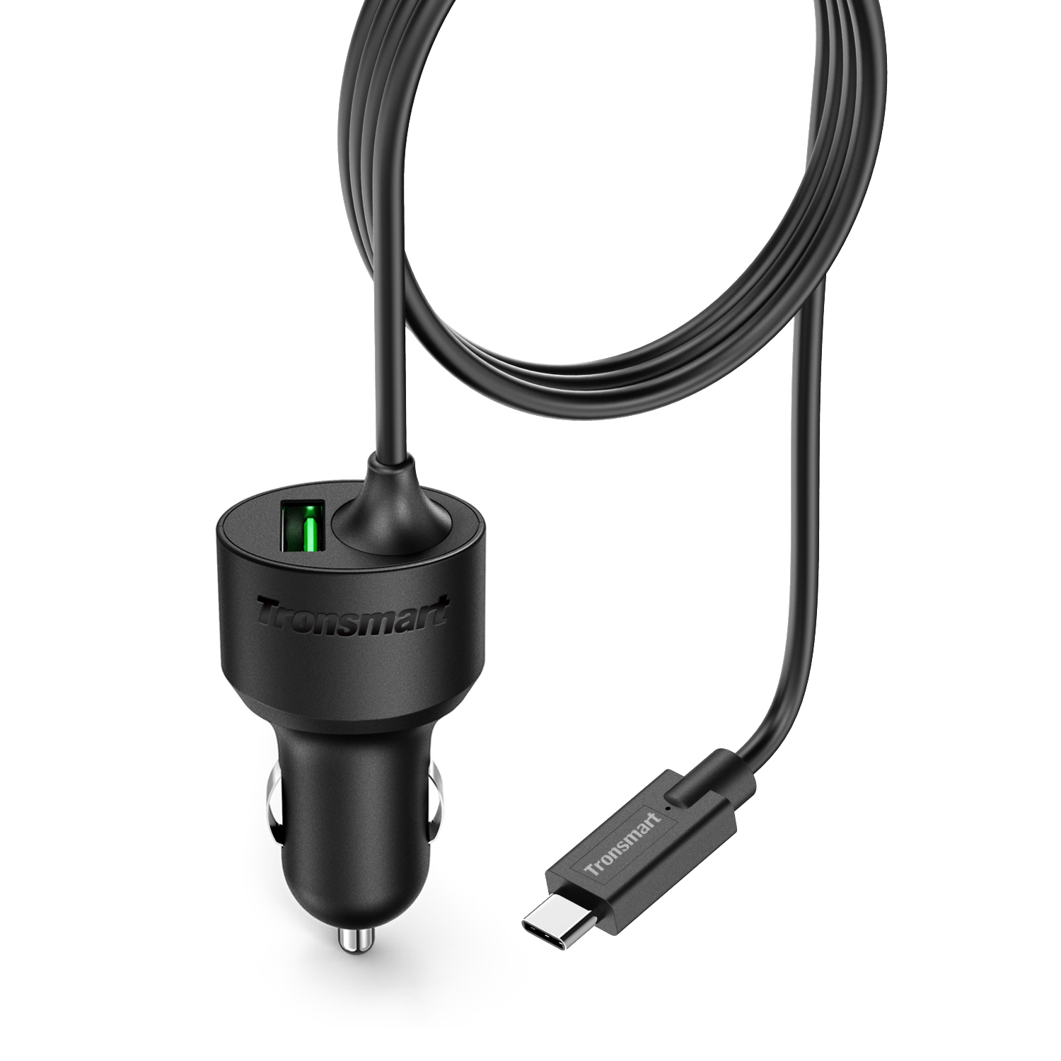 Tronsmart Quick Charge 2.0 Type C USB 3.1 Car Charger VoltIQ Tech For OnePlus2 MacBook