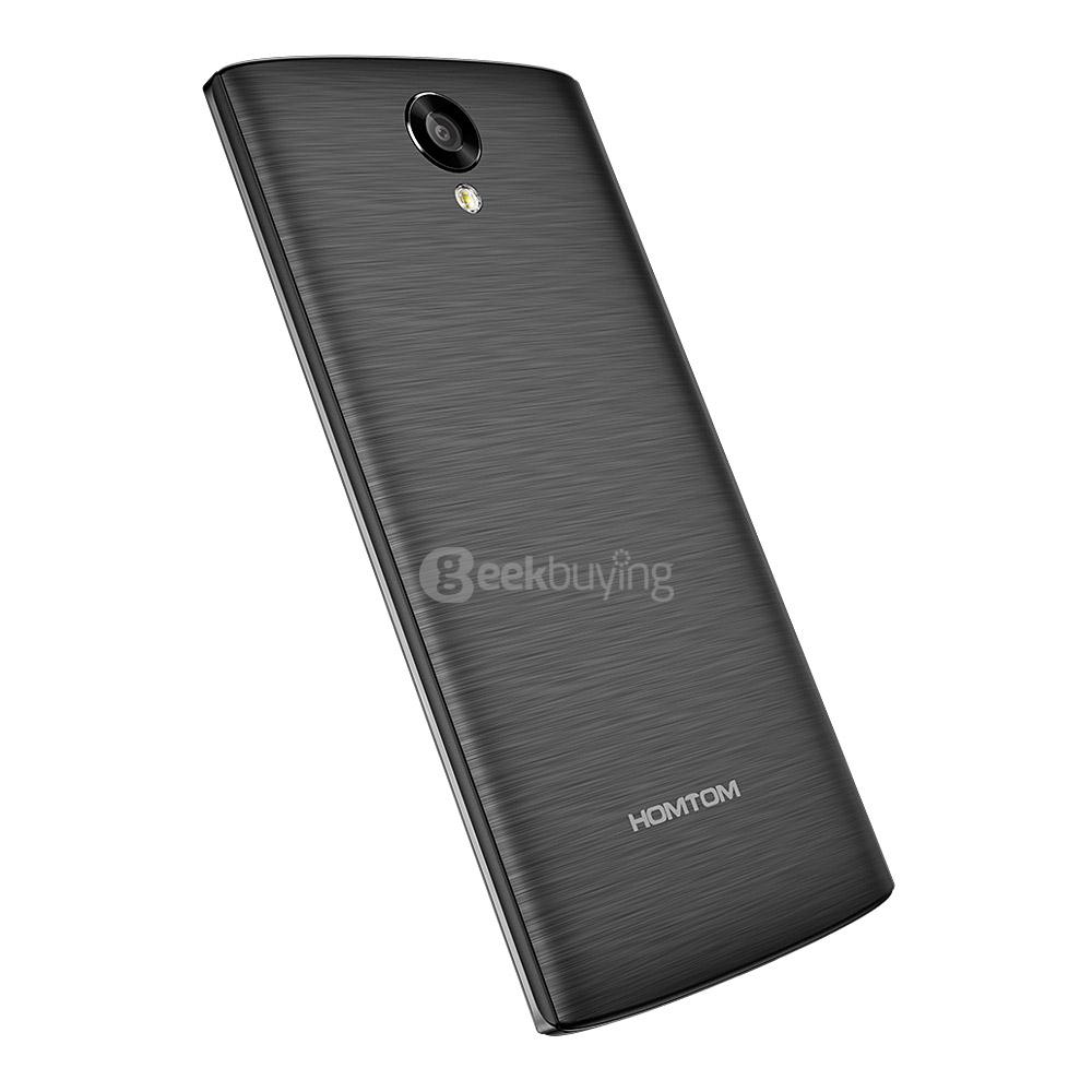 [Package B]HOMTOM HT7 PRO 5.5inch IPS HD Android 5.1 2GB RAM 16GB ROM 4G MT6735 Quad Core Smartphone(Gray) + Soft Case + Tempered Glass