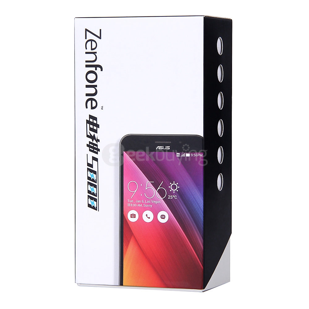 [Spain Stock]ASUS Zenfone Max 5.5inch HD 5000mAh 4G LTE 2GB RAM 16GB ROM Smartphone Snapdragon MSM8916 Quad Core 1.2GHz - Black