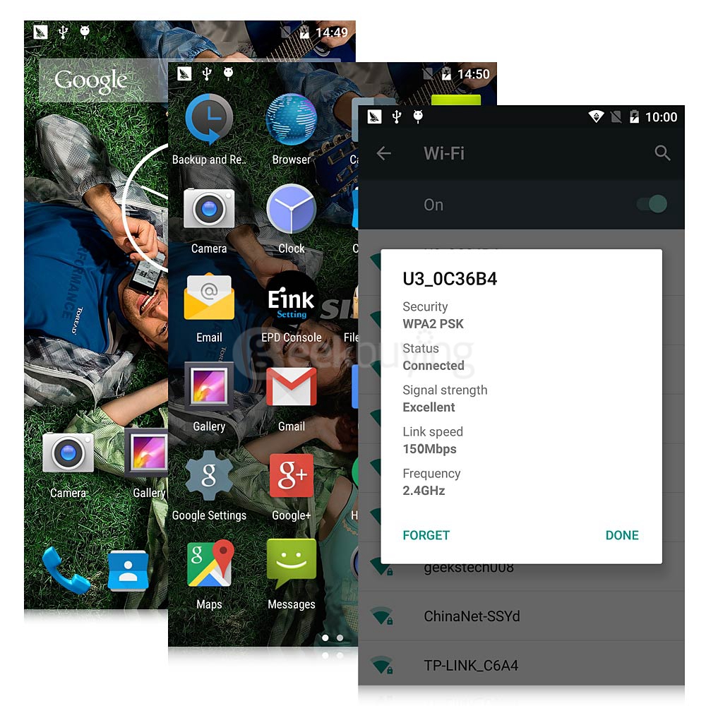 SISWOO Darkmoon R9 Dual Screen Front 5.2 inch Back 4.7 inch 3GB RAM 32GB ROM MTK6752 Octa Core 4G Smartphone - Black