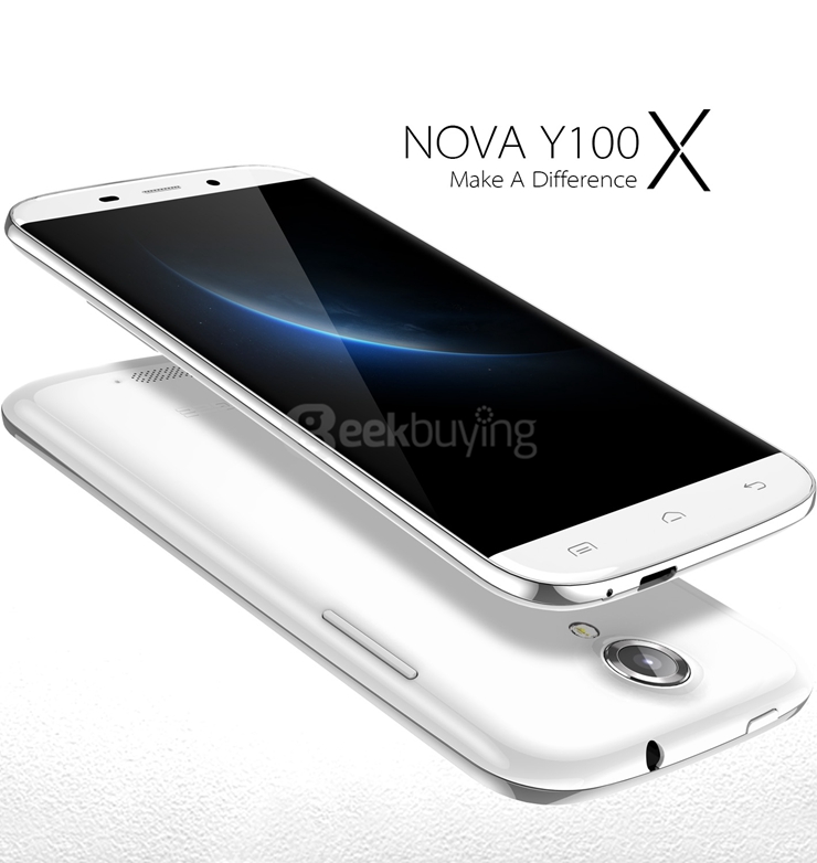 [HK Stock] DOOGEE Y100X NOVA 5.0inch IPS HD Android 5.0 Smartphone MT6582 Quad Core 1.3GHz 1GB RAM 8GB ROM 3G GPS OTG - Black