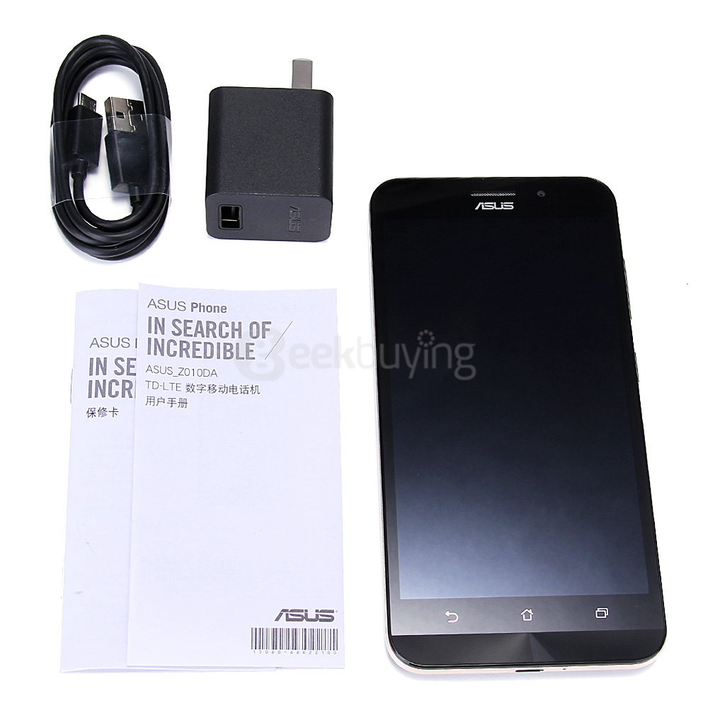[Spain Stock]ASUS Zenfone Max 5.5inch HD 5000mAh 4G LTE 2GB RAM 16GB ROM Smartphone Snapdragon MSM8916 Quad Core 1.2GHz - Black