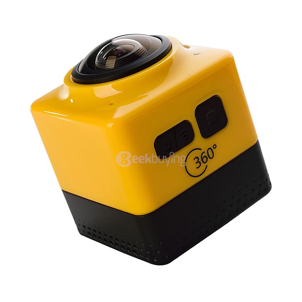 Cube 360 WiFi 360 Degree Wide Angle Action Camera