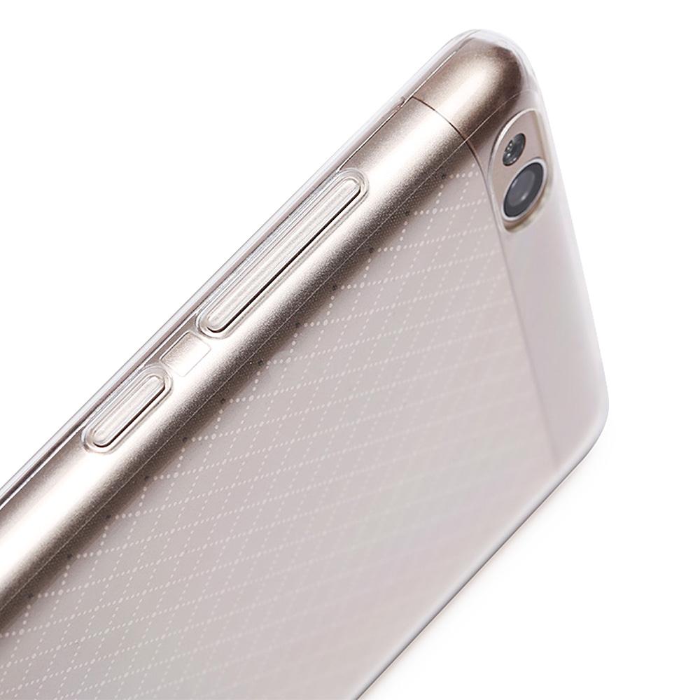 Original Xiaomi Soft TPU Cover Case Shell Back Case Protective Cover for XIAOMI Redmi 3 - Transparent