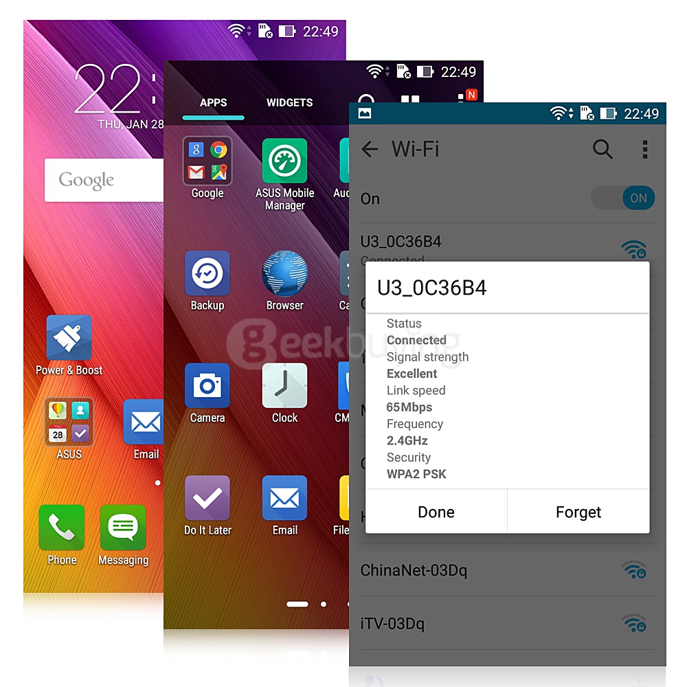 [Spain Stock]ASUS Zenfone Max 5.5inch HD 5000mAh 4G LTE 2GB RAM 16GB ROM Smartphone Snapdragon MSM8916 Quad Core 1.2GHz - Black