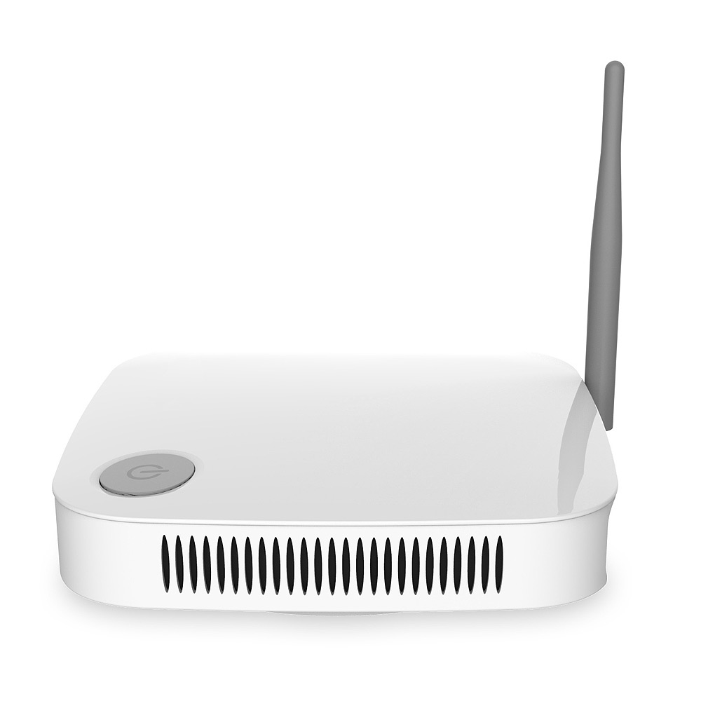 PIPO X6S Windows 4GB/64GB 300M Wireless Router Mini PC Intel Cherry Trail Z8300 SATA Supported 802.11ac WIFI HDMI 1080P - White