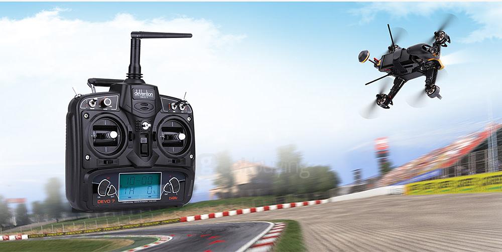 Walkera F210 5.8G FPV HD Camera SP Racing F3 Flight Controller Racing Drone with DEVO7