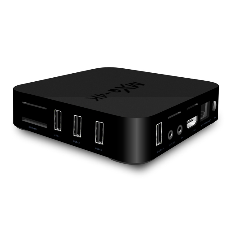 [Spain Stock]MXQ 4K RK3229 Smart TV Box KODI 15.2 Preinstalled Android 5.1 1G/8G H.264/H.265 10Bit WIFI LAN HDMI DLNA AirPlay Miracast