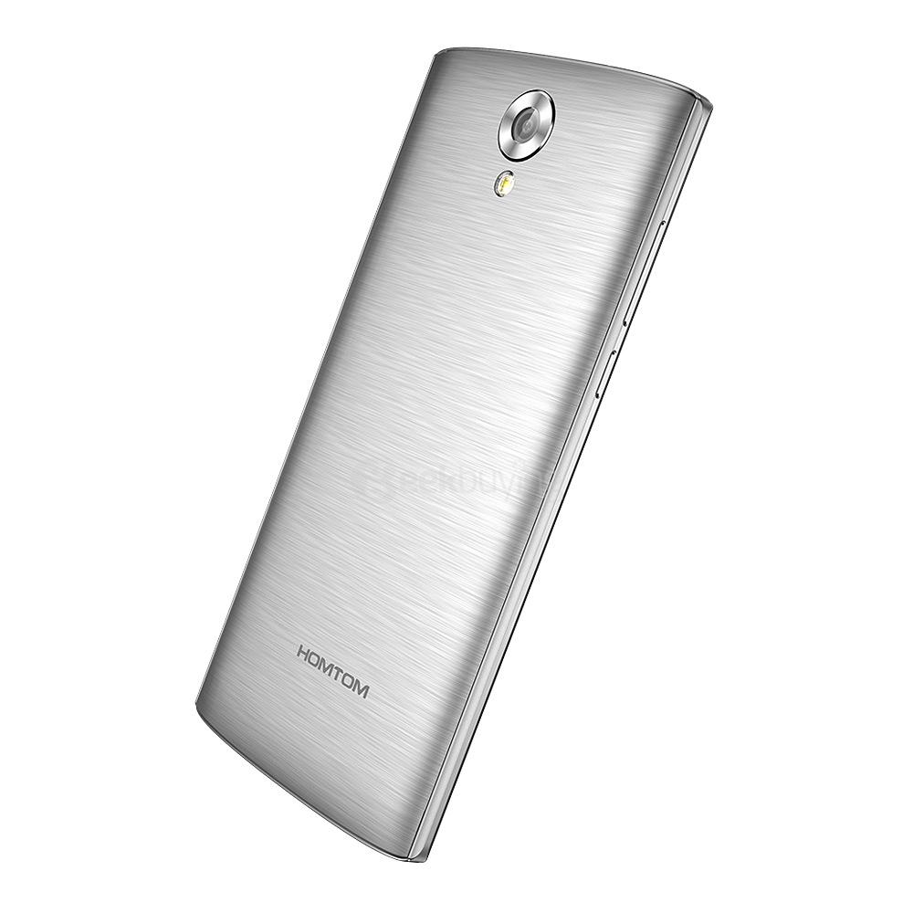 [HK Stock]HOMTOM HT7 PRO 5.5inch IPS HD Android 5.1 2GB RAM 16GB ROM 4G Smartphone MT6735 Quad Core 13.0MP Cameras - Silver