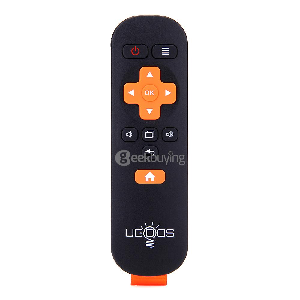 UGOOS UT4 4K Android 5.1 Lollipop Octa-Core RK3368 64bit TV BOX 2G/16G 2.4G/5G WIFI 1000M LAN Bluetooth4.0 - White
