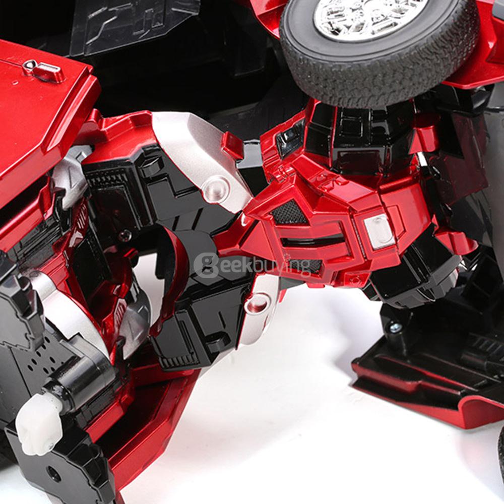 JIA QI T665 2.4G RC Stunt Robot Remote Control Deformation Robot