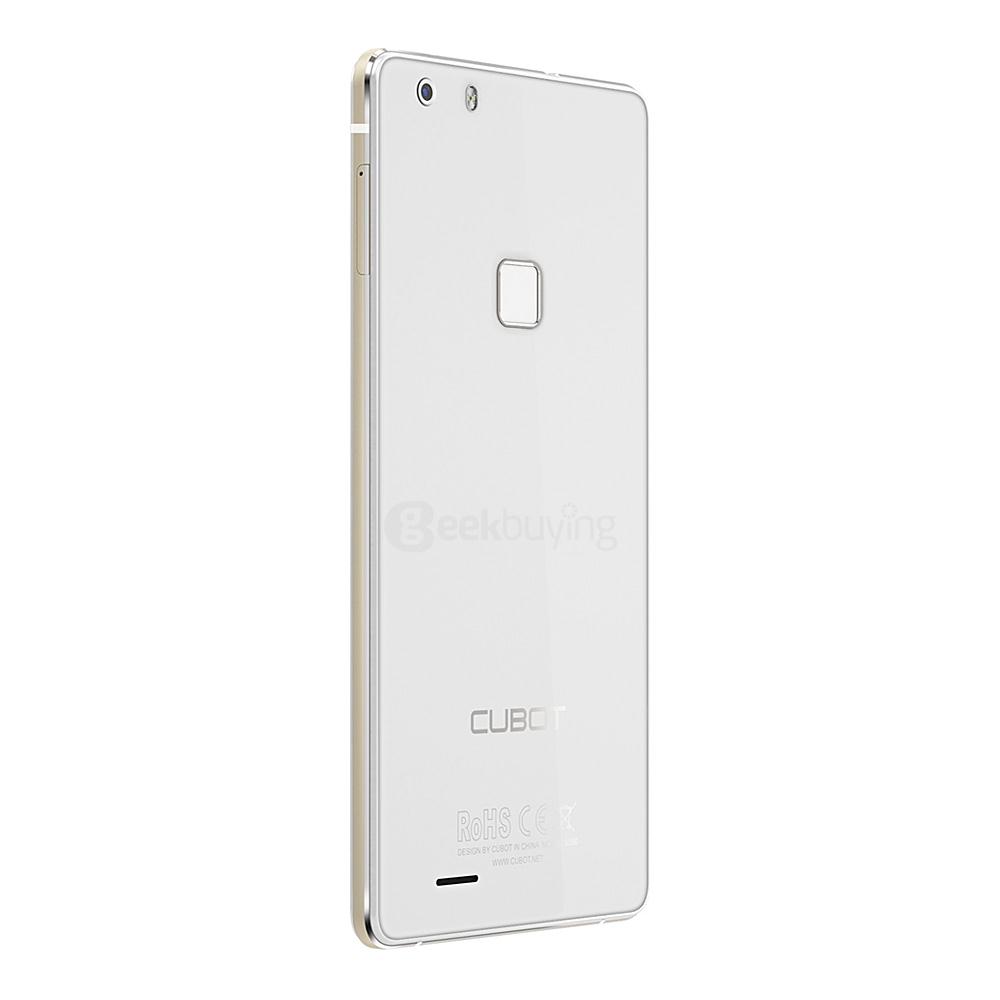 [HK Stock] CUBOT S550 5.5inch IPS HD 4G FDD-LTE Android 5.1 Smartphone 2GB 16GB 64-bit MTK6735 Quad Core 13.0MP Touch ID - White