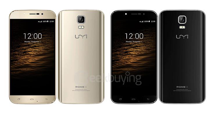 [HK Stock] UMI ROME X 5.5inch 2.5D HD Screen MT6580 Quad Core Smartphone Android 5.1 1GB RAM 8GB ROM 13.0MP+2.0MP - Black
