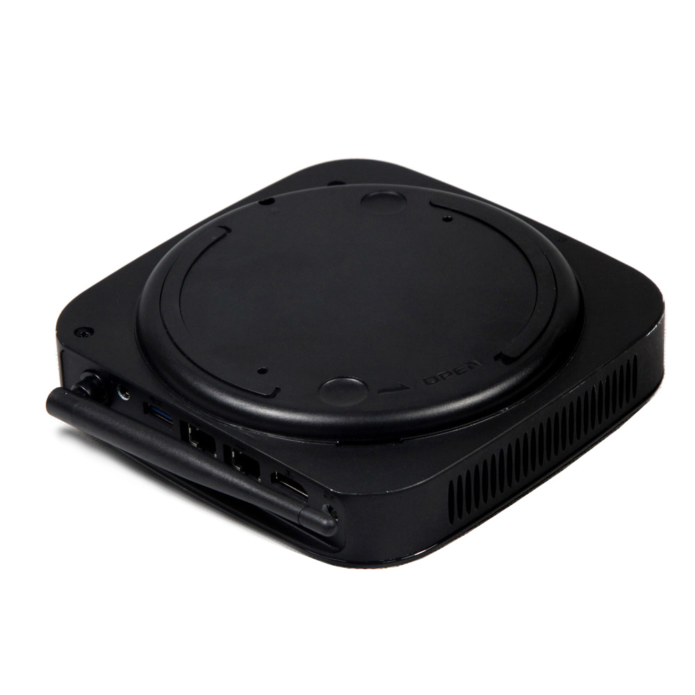 PIPO X6S Windows 4GB/64GB 300M Wireless Router Mini PC Intel Cherry Trail Z8300 SATA Supported 802.11ac WIFI HDMI 1080P - Black