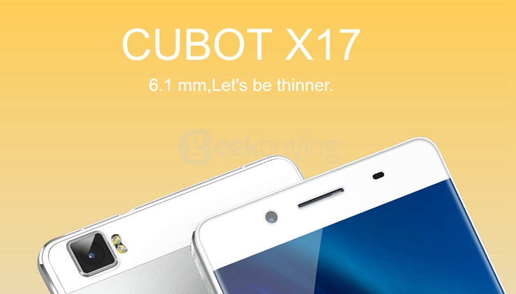 [HK Stock]CUBOT X17 5.0inch FHD 4G FDD-LTE Android 5.1 3GB 16GB Smartphone 64bit MTK6735A Quad Core 16.0MP OTG HotKnot - White