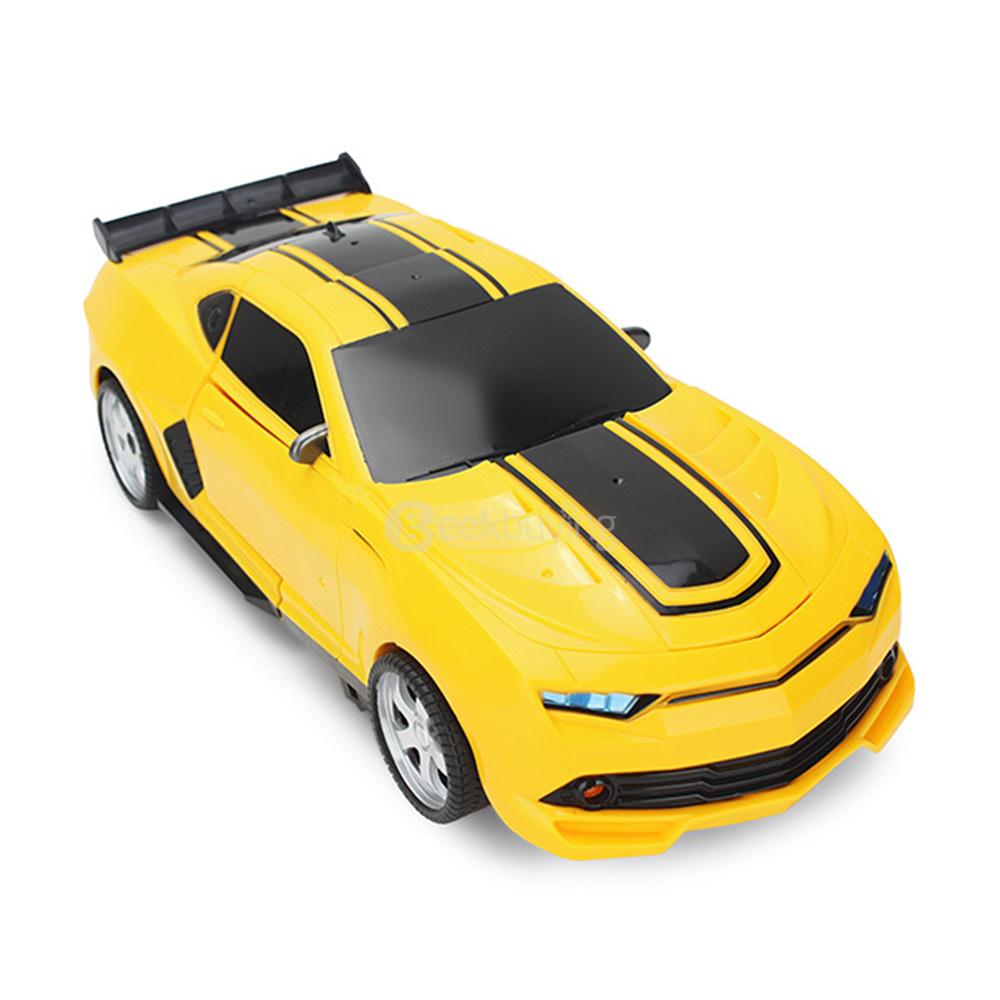 JIAQI TT661 2.4G RC Stunt Robot Remote Control Deformation Robot